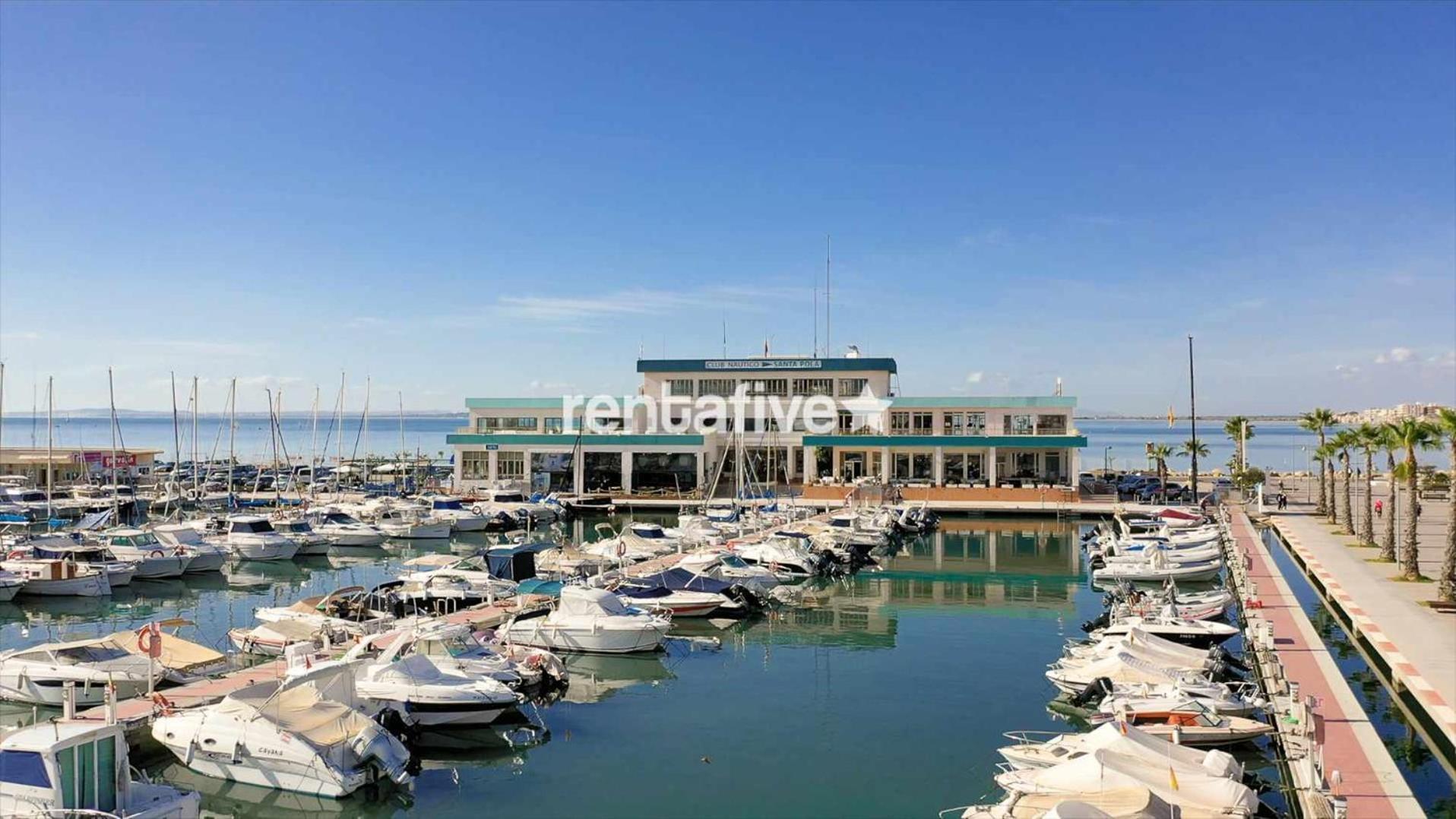 Rentafive Cerca Del Puerto 2 Min Andando Playa Apartment ซานตาโปลา ภายนอก รูปภาพ
